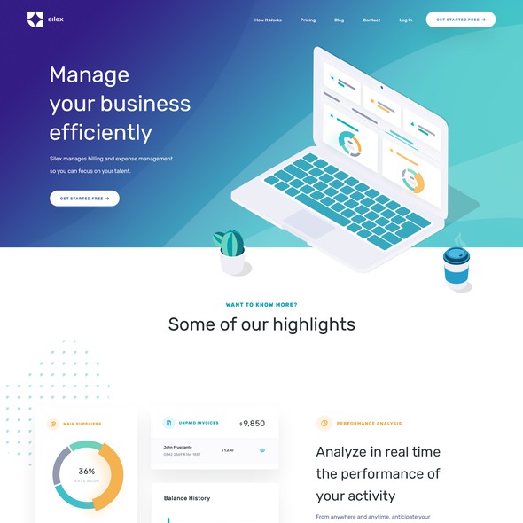 Finance Website